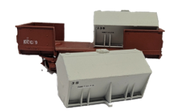 HO Scale KCC Cement Container twin pack